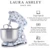 imageLaura Ashley 48 Quarts Electric Stand Mixer with Attachments  380W Easy to use Countertop Kitchen Mixer with Bowl Cake Dough Mixer Machine with Dough Hook Beater Egg Whisk ampamp Handy Splash CoverChina Rose 6L Stand Mixer