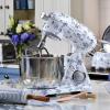 imageLaura Ashley 48 Quarts Electric Stand Mixer with Attachments  380W Easy to use Countertop Kitchen Mixer with Bowl Cake Dough Mixer Machine with Dough Hook Beater Egg Whisk ampamp Handy Splash CoverChina Rose 6L Stand Mixer