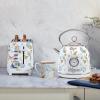 imageLaura Ashley China Rose Cordless Jug Kettle 17 Liter by VQ  Energy Efficient 3KW Rapid Boil Stainless Steel Electric Kettle for Boiling Water  Overheating ampamp Boil Dry Protection Electric Tea KettleElveden White