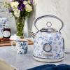 imageLaura Ashley China Rose Cordless Jug Kettle 17 Liter by VQ  Energy Efficient 3KW Rapid Boil Stainless Steel Electric Kettle for Boiling Water  Overheating ampamp Boil Dry Protection Electric Tea KettleChina Rose