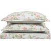 imageLaura Ashley Home  Queen Duvet Cover Set Reversible Cotton Bedding with Matching Shams Breathable Home Decor for All Seasons Madelynn Blue QueenBlueGreenPink