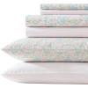 imageLaura Ashley  Sheet Set Super Soft Bedding Set with Deep Pocket Includes Matching Bonus Pillowcases Floral Home Decor Jaynie Pink QueenJaynie Pink