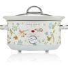 Elveden White 3.7 Quart Slow Cooker