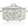 Elveden White 6.8 Quart Slow Cooker