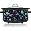 Elveden Navy 6.8 Quart Slow Cooker