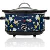 Elveden Navy 3.7 Quart Slow Cooker