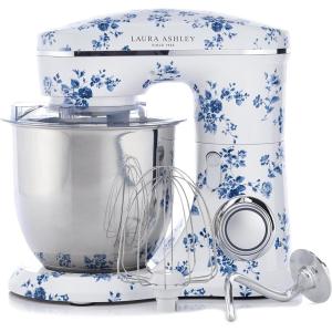imageLaura Ashley 48 Quarts Electric Stand Mixer with Attachments  380W Easy to use Countertop Kitchen Mixer with Bowl Cake Dough Mixer Machine with Dough Hook Beater Egg Whisk ampamp Handy Splash CoverChina Rose 45L Stand Mixer