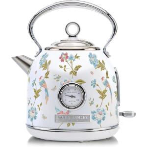 imageLaura Ashley China Rose Cordless Jug Kettle 17 Liter by VQ  Energy Efficient 3KW Rapid Boil Stainless Steel Electric Kettle for Boiling Water  Overheating ampamp Boil Dry Protection Electric Tea KettleElveden White