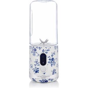 imageLaura Ashley Portable Blender for Smoothies by VQ  Compact Powerful ampamp Easy to use USB Rechargeable Mini Blender for Shakes and Smoothies with 450 mL Bottle  Smoothie Blender for KitchenGymTravelChina Rose Portable Smoothie Maker