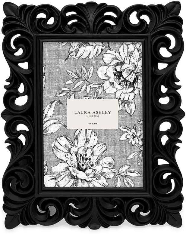 Cornice Laura Ashley 2x3 Ispirazione Vintage – Resina Oro, Design A Scroll Per Tavolo O Parete - 2