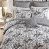 imageLaura Ashley  FullQueen Comforter Set Premium Cotton Bedding with Matching Shams ampamp Bonus Decorative Pillow Floral Home Decor OekoTex Certified Roses Gold FullQueenCharcoal