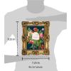 imageLaura Ashley 2x3 Navy Ornate Textured HandCrafted Resin Picture Frame with Easel for Tabletop ampamp Wall Display Decorative Floral Design Home Dcor Photo Gallery Art ampamp More 2x3 NavyGold