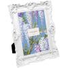 imageLaura Ashley 2x3 Navy Ornate Textured HandCrafted Resin Picture Frame with Easel for Tabletop ampamp Wall Display Decorative Floral Design Home Dcor Photo Gallery Art ampamp More 2x3 NavyWhite