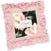 imageLaura Ashley 2x3 Navy Ornate Textured HandCrafted Resin Picture Frame with Easel for Tabletop ampamp Wall Display Decorative Floral Design Home Dcor Photo Gallery Art ampamp More 2x3 NavyPink