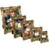 imageLaura Ashley 2x3 Navy Ornate Textured HandCrafted Resin Picture Frame with Easel for Tabletop ampamp Wall Display Decorative Floral Design Home Dcor Photo Gallery Art ampamp More 2x3 NavyGold
