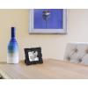 imageLaura Ashley 2x3 Navy Ornate Textured HandCrafted Resin Picture Frame with Easel for Tabletop ampamp Wall Display Decorative Floral Design Home Dcor Photo Gallery Art ampamp More 2x3 NavyBlack