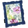 imageLaura Ashley 2x3 Navy Ornate Textured HandCrafted Resin Picture Frame with Easel for Tabletop ampamp Wall Display Decorative Floral Design Home Dcor Photo Gallery Art ampamp More 2x3 NavyNavy