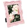 imageLaura Ashley 2x3 Navy Ornate Textured HandCrafted Resin Picture Frame with Easel for Tabletop ampamp Wall Display Decorative Floral Design Home Dcor Photo Gallery Art ampamp More 2x3 NavyPink
