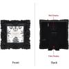 imageLaura Ashley 2x3 Navy Ornate Textured HandCrafted Resin Picture Frame with Easel for Tabletop ampamp Wall Display Decorative Floral Design Home Dcor Photo Gallery Art ampamp More 2x3 NavyBlack