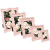 imageLaura Ashley 2x3 Navy Ornate Textured HandCrafted Resin Picture Frame with Easel for Tabletop ampamp Wall Display Decorative Floral Design Home Dcor Photo Gallery Art ampamp More 2x3 NavyPink