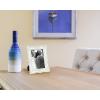 imageLaura Ashley 2x3 Navy Ornate Textured HandCrafted Resin Picture Frame with Easel for Tabletop ampamp Wall Display Decorative Floral Design Home Dcor Photo Gallery Art ampamp More 2x3 NavyWhite W Gold