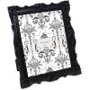 imageLaura Ashley 2x3 Navy Ornate Textured HandCrafted Resin Picture Frame with Easel for Tabletop ampamp Wall Display Decorative Floral Design Home Dcor Photo Gallery Art ampamp More 2x3 NavyBlack