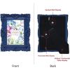imageLaura Ashley 2x3 Navy Ornate Textured HandCrafted Resin Picture Frame with Easel for Tabletop ampamp Wall Display Decorative Floral Design Home Dcor Photo Gallery Art ampamp More 2x3 NavyNavy