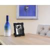 imageLaura Ashley 2x3 Navy Ornate Textured HandCrafted Resin Picture Frame with Easel for Tabletop ampamp Wall Display Decorative Floral Design Home Dcor Photo Gallery Art ampamp More 2x3 NavyBlack