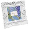 imageLaura Ashley 2x3 Navy Ornate Textured HandCrafted Resin Picture Frame with Easel for Tabletop ampamp Wall Display Decorative Floral Design Home Dcor Photo Gallery Art ampamp More 2x3 NavyWhite