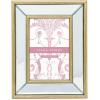 imageLaura Ashley 4x4 Gold Beveled Mirror Picture Frame Classic Mirrored Frame with Deep Slanted Angle WallMountable Made for Tabletop Display Photo Gallery and Wall Art 4x4 GoldGold
