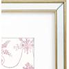 imageLaura Ashley 4x4 Gold Beveled Mirror Picture Frame Classic Mirrored Frame with Deep Slanted Angle WallMountable Made for Tabletop Display Photo Gallery and Wall Art 4x4 GoldGold