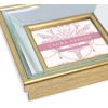 imageLaura Ashley 4x4 Gold Beveled Mirror Picture Frame Classic Mirrored Frame with Deep Slanted Angle WallMountable Made for Tabletop Display Photo Gallery and Wall Art 4x4 GoldGold