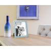 imageLaura Ashley 4x4 White ampamp Gold Flower Textured HandCrafted Resin Picture Frame wEasel ampamp Hook for Tabletop ampamp Wall Display Decorative Floral Design Home Dcor Photo Gallery Art 4x4 WhiteGoldPowder Blue