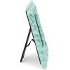 imageLaura Ashley 4x4 White ampamp Gold Flower Textured HandCrafted Resin Picture Frame wEasel ampamp Hook for Tabletop ampamp Wall Display Decorative Floral Design Home Dcor Photo Gallery Art 4x4 WhiteGoldMint Green