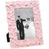 imageLaura Ashley 4x4 White ampamp Gold Flower Textured HandCrafted Resin Picture Frame wEasel ampamp Hook for Tabletop ampamp Wall Display Decorative Floral Design Home Dcor Photo Gallery Art 4x4 WhiteGoldPink