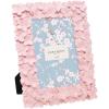 imageLaura Ashley 4x4 White ampamp Gold Flower Textured HandCrafted Resin Picture Frame wEasel ampamp Hook for Tabletop ampamp Wall Display Decorative Floral Design Home Dcor Photo Gallery Art 4x4 WhiteGoldPink
