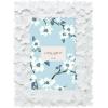 imageLaura Ashley 4x4 White ampamp Gold Flower Textured HandCrafted Resin Picture Frame wEasel ampamp Hook for Tabletop ampamp Wall Display Decorative Floral Design Home Dcor Photo Gallery Art 4x4 WhiteGoldWhite
