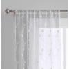 imageLaura Ashley Melody Vine Sheer Curtains with Rod Pocket Each Panel Measures 54quot W x 84quot L Ivory 2 PanelsIvory