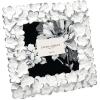 imageLaura Ashley 5x7 White ampamp Gold Flower Textured HandCrafted Resin Picture Frame wEasel ampamp Hook for Tabletop ampamp Wall Display Decorative Floral Design Home Dcor Photo Gallery Art 5x7 WhiteGoldWhite w Silver