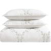 imageLaura Ashley  FullQueen Quilt Set Super Soft ampamp Breathable Embroidered Bedding with Matching Shams Floral Home Decor Floral Embroidery Pink FullQueenFloral Embroidery Blue