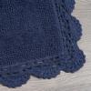 imageLaura Ashley Crochet Cotton 17x2421x34 in 2Piece Bath Rug Set Light GreyIndigo