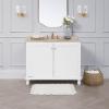 imageLaura Ashley Crochet Cotton 17x2421x34 in 2Piece Bath Rug Set Light GreyIvory