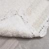 imageLaura Ashley Crochet Cotton 17x2421x34 in 2Piece Bath Rug Set Light GreyIvory