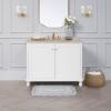 imageLaura Ashley Crochet Cotton 17x2421x34 in 2Piece Bath Rug Set Light GreyLight Gray