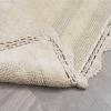 imageLaura Ashley Crochet Cotton 17x2421x34 in 2Piece Bath Rug Set Light GreyLinen
