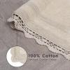 imageLaura Ashley Crochet Cotton 17x2421x34 in 2Piece Bath Rug Set Light GreyLinen