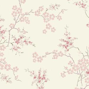 imageLaura Ashley Oriental Blossom Blush Wallpaper