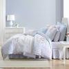 imageLaura Ashley  Comforter Set Super Soft Bedding with Matching Shams Includes Bonus Throw Pillow Covers Chic Room Decor Hope Patchwork Blue FullQueenTwin