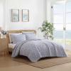 imageLaura Ashley  FullQueen Quilt Set Breathable Premium Cotton Bedding with Matching Shams Super Soft Floral Bedding Essentials Leona Flower Red FullQueenLeona Flower Red