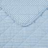 imageLaura Ashley  FullQueen Quilt Set Simple Comfortable and Breathable Bedding with Matching Shams Super Soft and Cozy Home Decor Oxford Stripe Green FullQueenOxford Stripe Blue